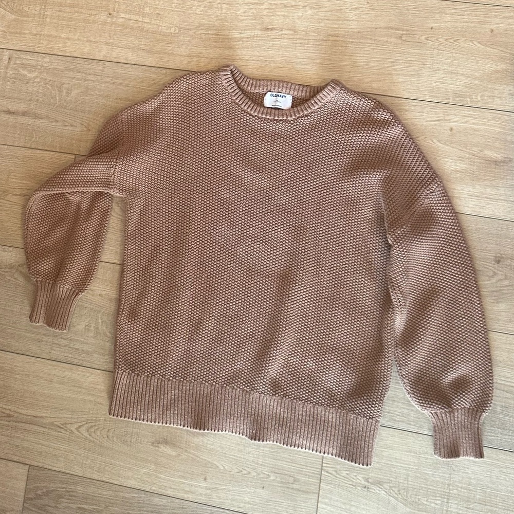 Old Navy Tunic Length Knit Sweater